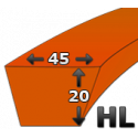 Pas klinowy HL 3242 H/H.Stomil