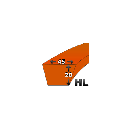 Pas klinowy HL 3473 H.Stomil