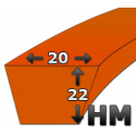 Pas klinowy HM 1777 SUP.Stomil