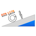 Podkładka DIN 127B M16 stal spręż. Ocynk. pł.
