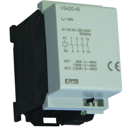 Stycznik instalacyjny VS420 -40 230V AC