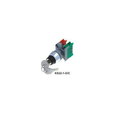 Przełącznik stacyjka 2poz KS22-1-O/C stabilny