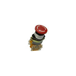 Przycisk bezpieczeństwa LAS0-A1Y-11TS/R, czerwony, bistabilny, grzybkowy