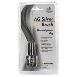 Pasta termoprzewodząca Silver Brush/4g pasta butelka AG Termopasty 3,8W/mK