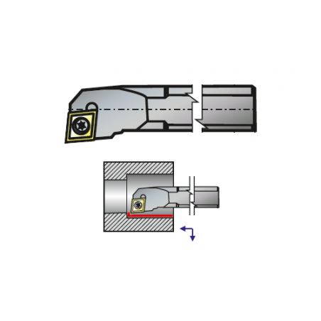 Nóż tokarski składany PAFANA S16R-SCLCR 09
