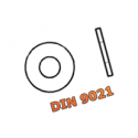Podkładka DIN 9021 M8x24 mosiądz