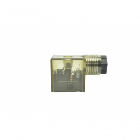 Wtyczka do cewki elektrozaworu LED CD2-D8 22 mm 48V DC
