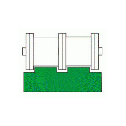 Prowadnica łańcucha profil 2 - 2 x 31 mm - H30 2000mm
