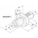 Oprawki z chwytem walcowym E1.D40.WE40