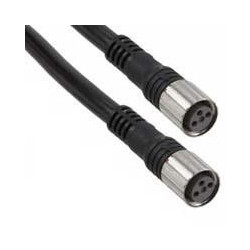 Kabel konektor żeński, M8 3-piny, żeński, prosty, 10m, PVC, OMRON