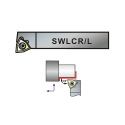 Nóż tokarski składany SWLCR 1212-06