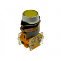 Przycisk sterowniczy z podświetleniem LAS0-A1Y-11Z/Y/24, żółty, NO/NC, bistabilny