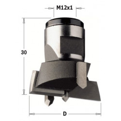 Wiertło Puszkowe na gwintowany trzpień HW D30 L30 SM12x1 RH 501.300.11