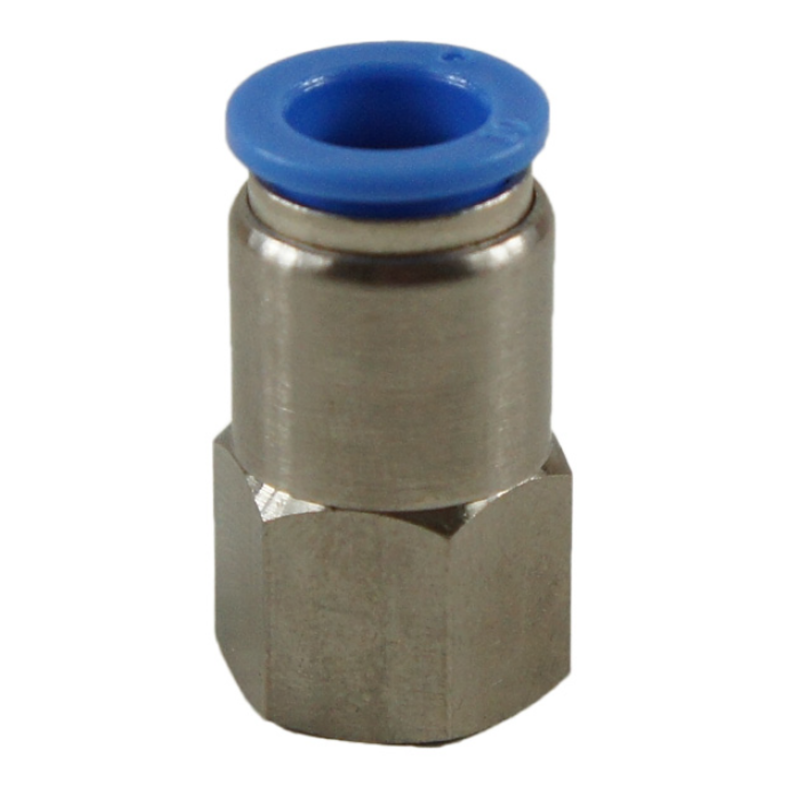 Złączka pneumatyczna Prosta Żeńska PCF-06-1/4 Złączka pneumatyczna Prosta Żeńska PCF-06-1/4