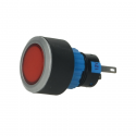 Kontrolka LAS1-AWY-D/R/24/P,  podświetlenie LED 24V AC/DC, czerwone, fi22, IP65, do lutowania, Onpow