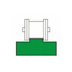 Prowadnica łańcucha profil 1 - 1/2 x 3/16- H10 W25