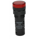 Kontrolka AD16-16E/R-24, 16mm, czerwony
