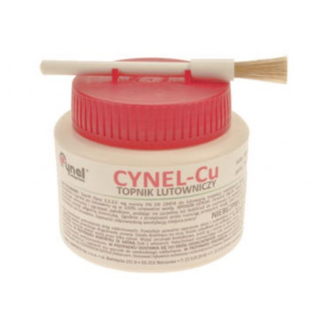 Topnik do lutowania Cynel-Cu/100g 100g żel butelka Cynel Unipress