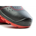 Sandały Max-popular O1, czarno-czerwone, SRC