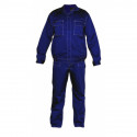 Ubranie robocze - bluza i spodnie ogrodniczki - Job-done Respect niebieskie