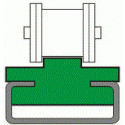 Prowadnica łańcucha profil 6- 1/2 x 5/16 H14 2000mm