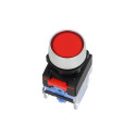 Przycisk sterowniczy LAS0-A3Y-11Z/R, czerwony, NO/NC, bistabilny