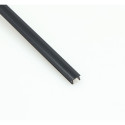 Profil zaślepiający do kabli z PVC, czarny 30-6