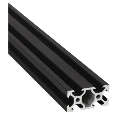 Konstrukcyjny Profil aluminiowy V-SLOT czarny 20x40 - 400mm