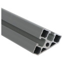 Konstrukcyjny Profil aluminiowy 30x30mm kątowy (lekki, Rowek 6) 1999 mm