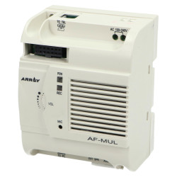 Moduł foniczny AF-MUL (zapis 8 minut) z dialerem telefonicznym zasilanie DC 12V, 24V, AC 230V
