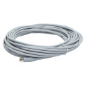 Kabel konektor żeński, M8 3-piny, prosty, 10m, PVC