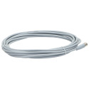 Kabel konektor żeński, M8 3-piny, prosty,5m, PVC