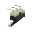 Mikroprzełącznik KW10-Z2R-150 dźwignia 15mm 1NO+1NC wspólny pin szybkie przewlekany (THT) kątowy 90° 1A 250V KLS RoHS