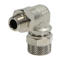 Kolanko obrotowe pneumatyczne Skręcane 10 mm x 8 mm - gwint 1/8 cala