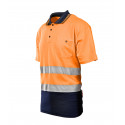 Koszulka polo Brixton flash pomarańczowa - rozmiar XXL