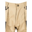 Spodnie krótkie do pasa Brixton practical - kolor beżowy - rozmiar 54