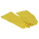 Rękawice gospodarcze gumowe flokowane RFL żółte, rozmiar XL