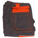 Spodnie do pasa Orion Teo szaro-pomarańczowe - rozmiar 62 pas108-112