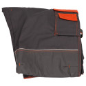 Spodnie do pasa Orion Teo szaro-pomarańczowe - rozmiar 62 pas108-112