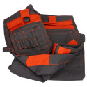 Spodnie do pasa Orion Teo szaro-pomarańczowe - rozmiar 58 p.100-104