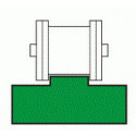 Prowadnica łańcucha profil 1 - 1 x 17 mm - H15 2000mm