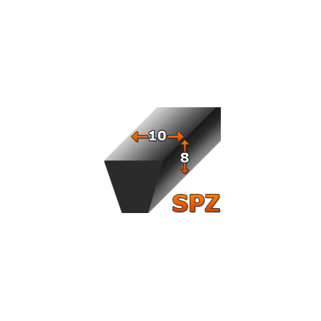 Pas klinowy Super HC-MN SPZ 2187 (10x8) GATES