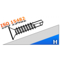 Wkręt samowiercący ISO 15482 ST3,5x13H