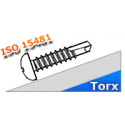 Wkręt samowiercący ISO 15481 ST4,8x13T