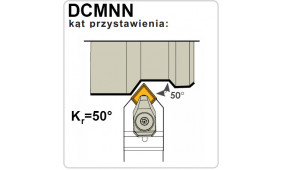 Noże do toczenia zewnętrznego System D-DCMNN