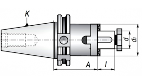 DIN-DC | 7301 | DIN 69871-A