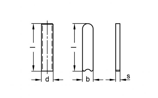 Moduły GN 910.6 - rysunek techniczny