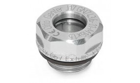 Wskaźniki poziomu cieczy - ATEX GN 743.6 - Aluminium/szkło, temperatura pracy do 150°C